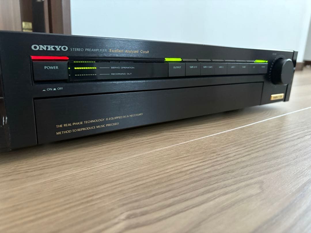 ONKYO Integra P-308 ステレオプリアンプ 動作確認済
