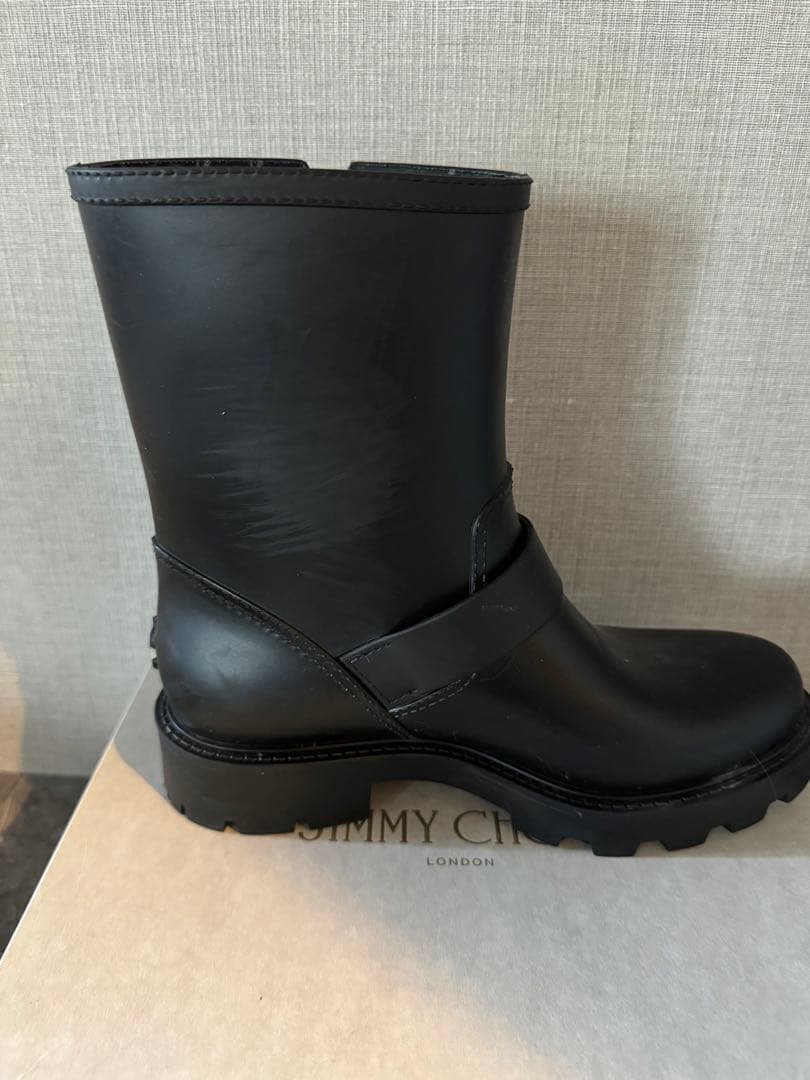 コアラジミーチュウJimmy Choo YEAL FLAT ブラック38