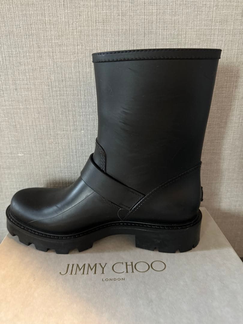 コアラジミーチュウJimmy Choo YEAL FLAT ブラック38