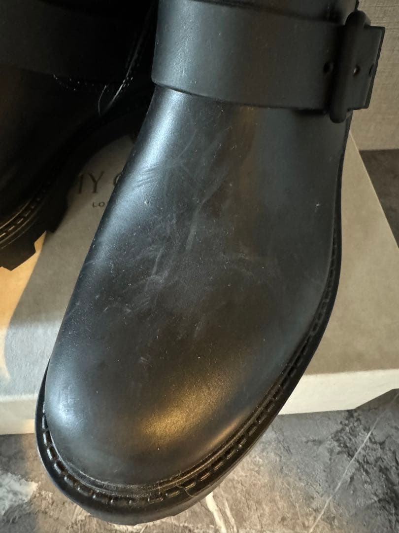 コアラジミーチュウJimmy Choo YEAL FLAT ブラック38