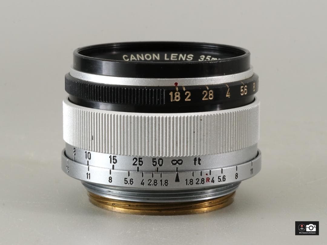 希少 Canon 35mm F/1.8 ライカＬ３９レンズ整備済