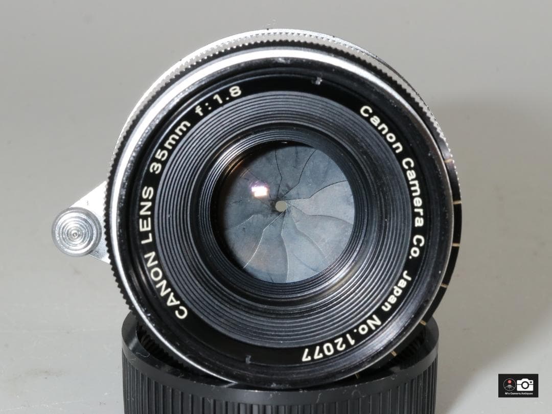 希少 Canon 35mm F/1.8 ライカＬ３９レンズ整備済