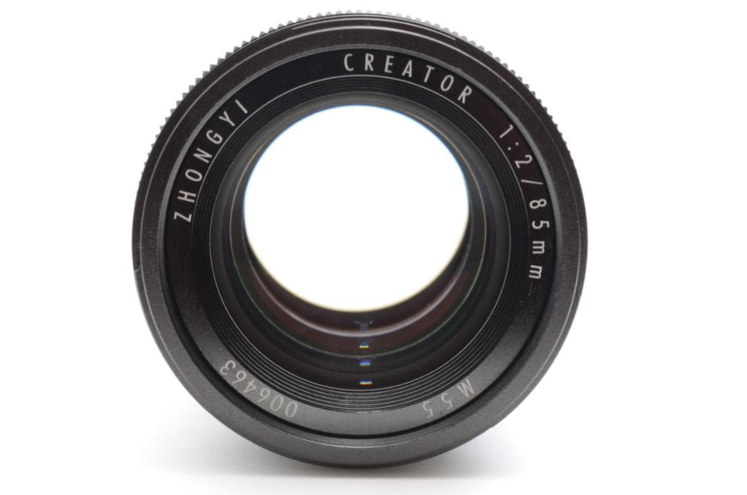 中一光学 ZHONGYI CREATOR 85mm F2 Sony-E ブラック