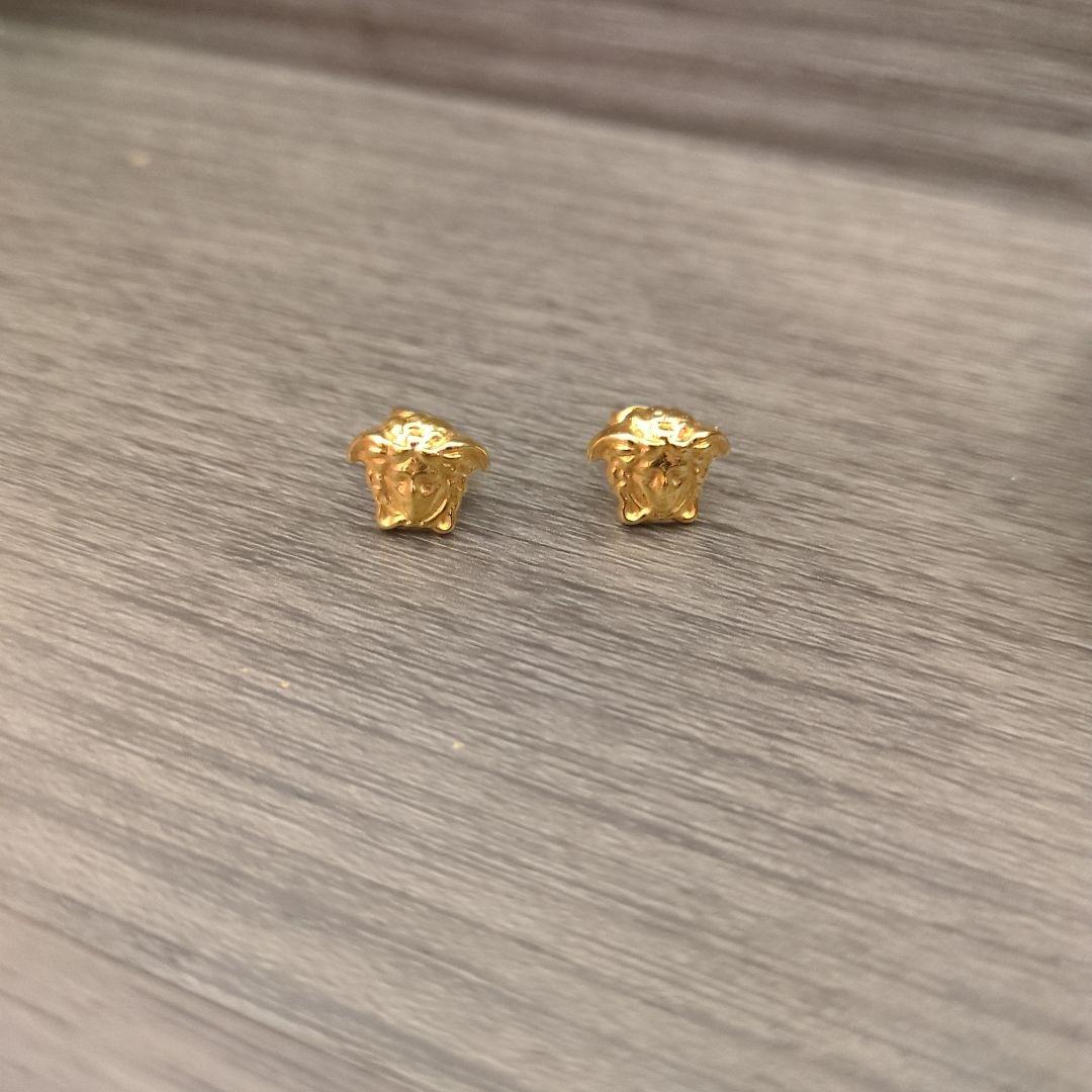 ヴァルサーチ VERSACE メデューサ ピアス