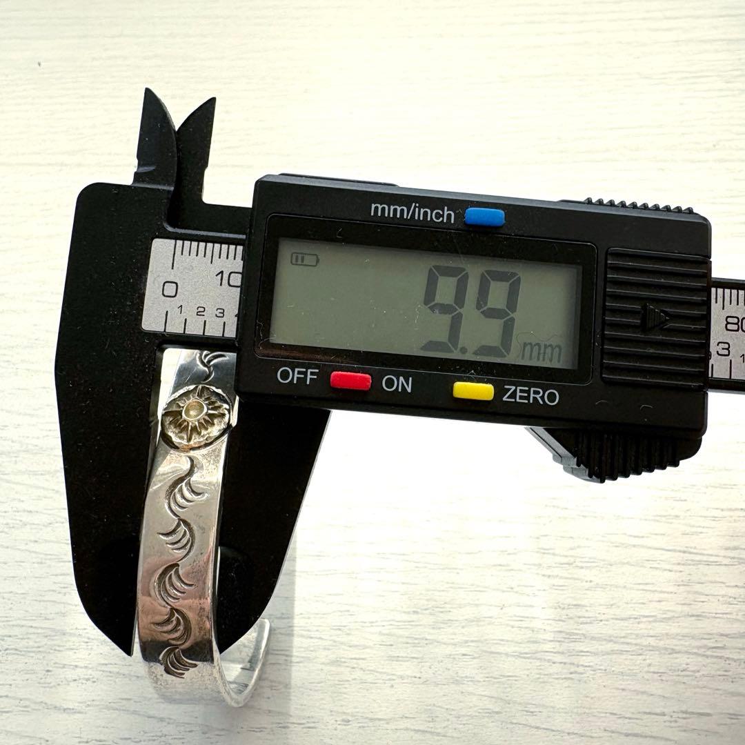 ARIZONA FREEDOM K18 太陽神 唐草 シルバーバングル 10mm