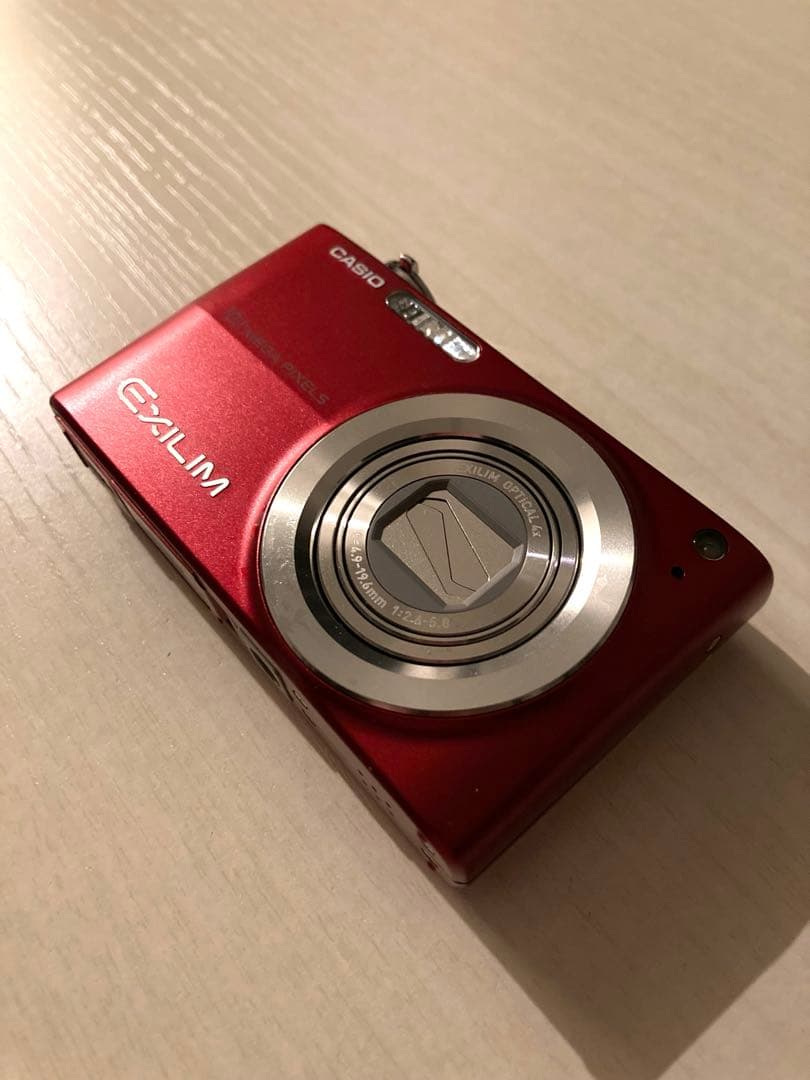 CASIO EXILIM EX-Z200 レッド CCD 充電器付