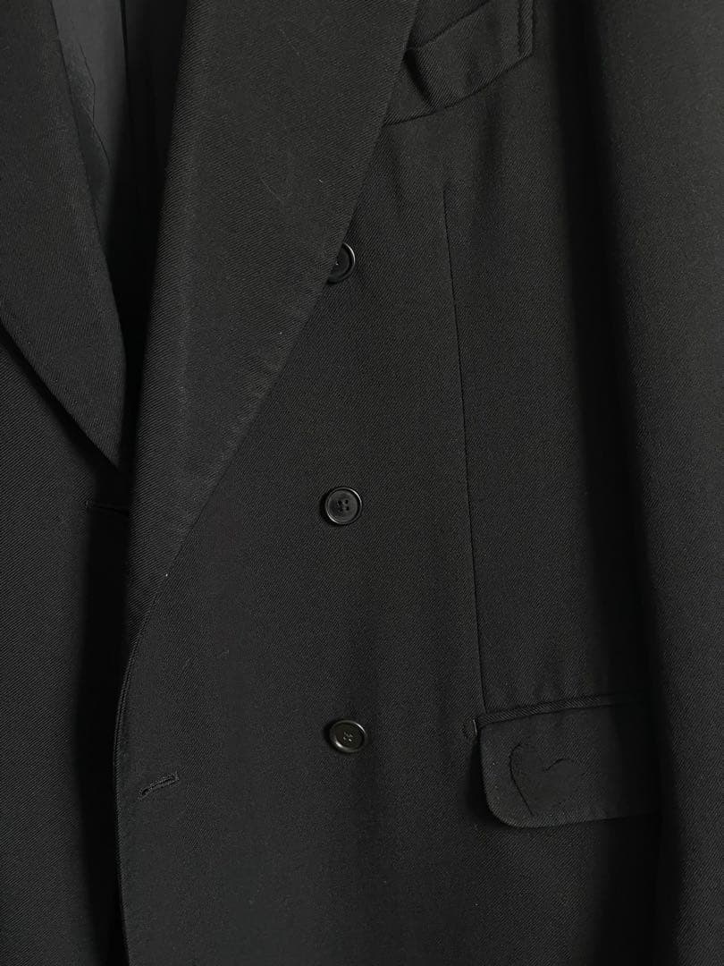 60s 70s 超希少 JIL SANDER ダブルジャケット　ブラック