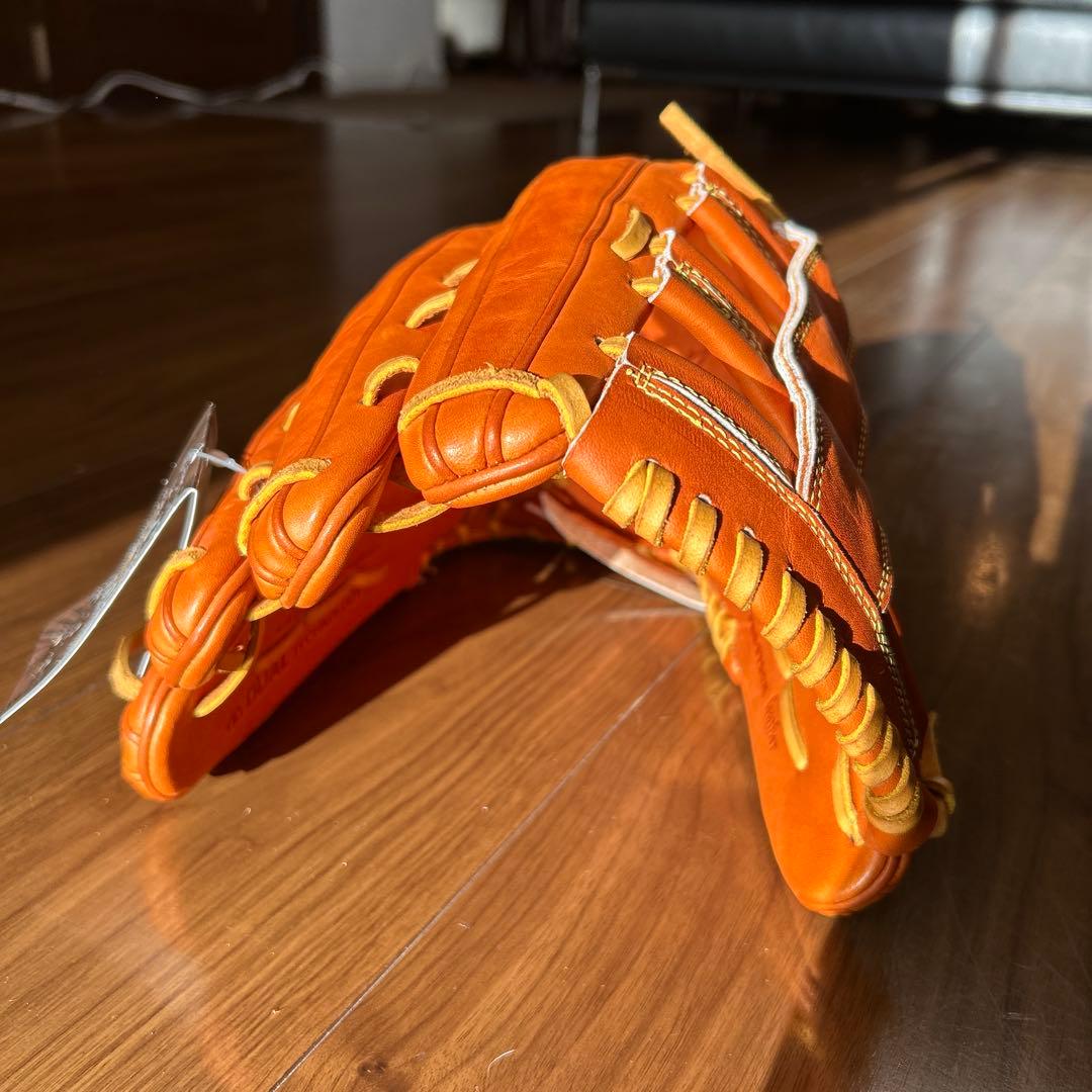 Wilson 硬式グローブ 外野　左 オレンジ 未使用