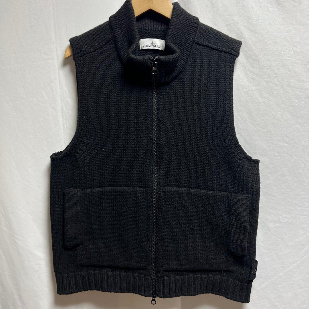 STONE  ストーンアイランド　ニットベスト　7715535A3