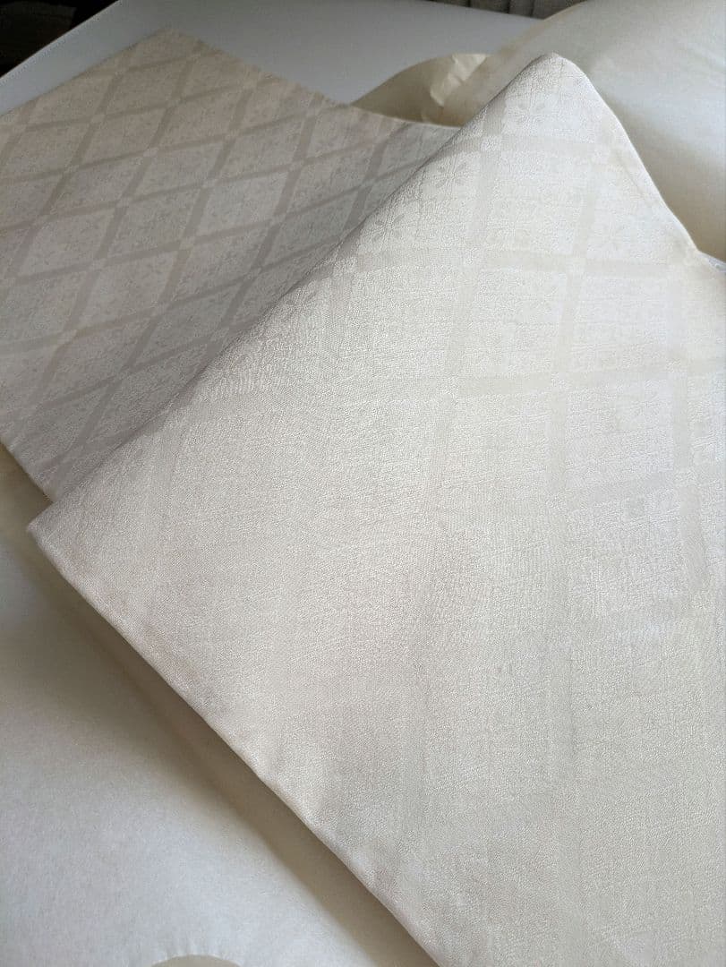 正絹西陣織名門丸勇謹製フォーマル七宝文様袋帯