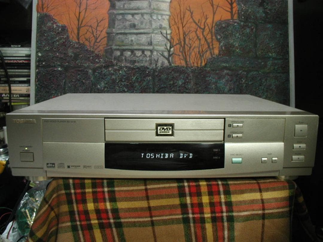 ★東芝 SD-3110. DVD/CD プレーヤー 。動作は良好です★