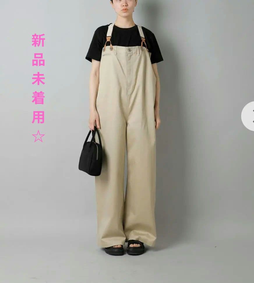 新品未着用品　ロドリリオン　チノアーミーサロペット