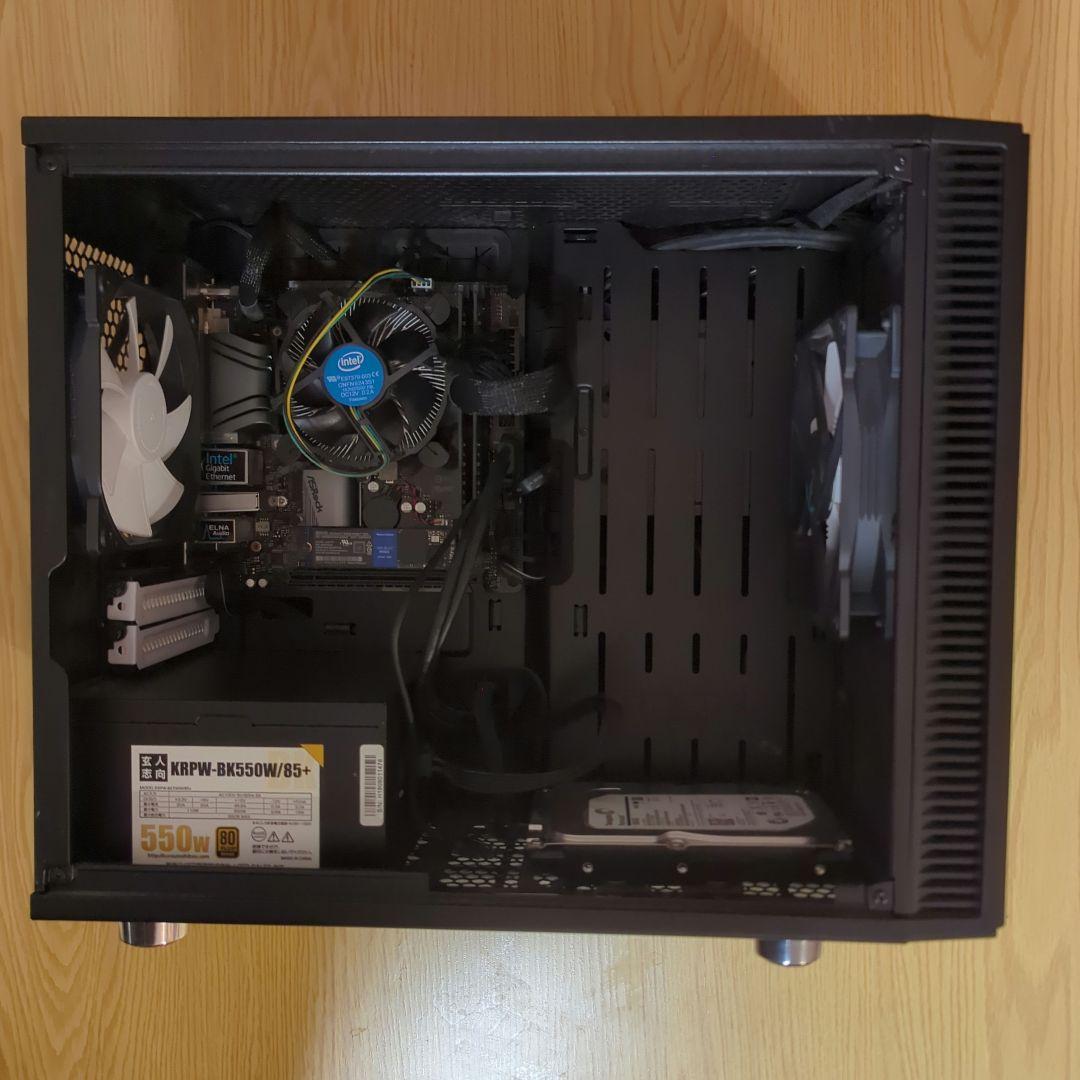 自作PC i5-9400/32GB/SSD500GB/HDD1TB/グラボ増設可