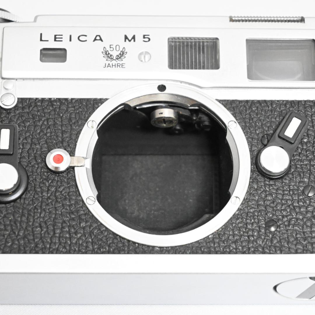 Leica M5 50周年 50jahre シルバー 箱 保証書 カメラケース