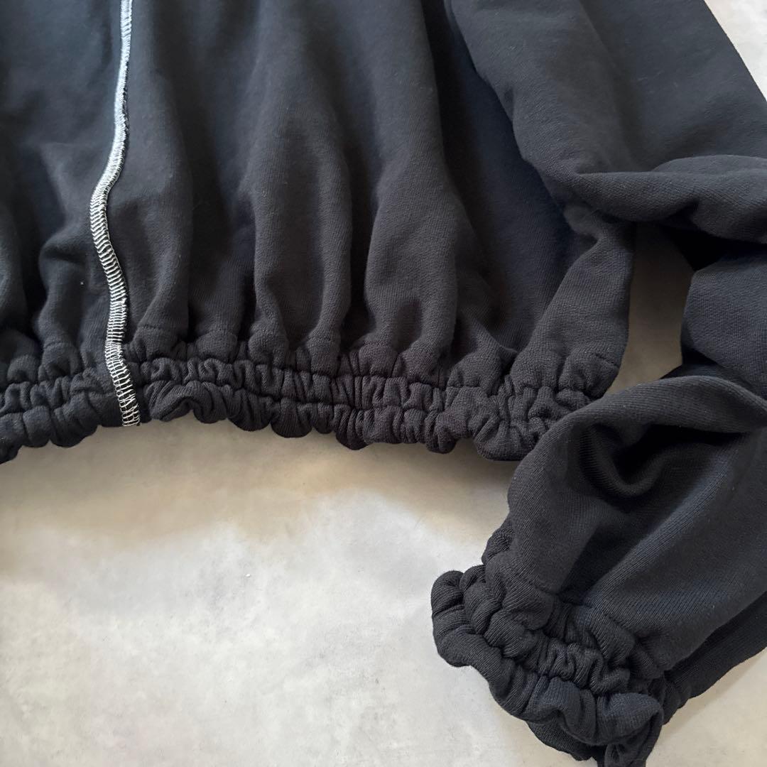 シンヤコズカ Ordinary Life 2024AWブラック トレーナー