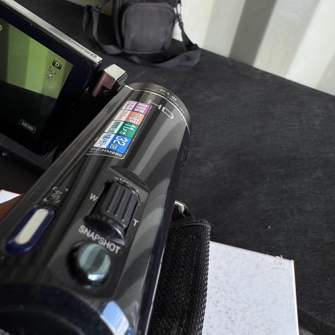 A47美品✨　JVC Everio GZ-HM880 ハンディカメラ　撮影✨