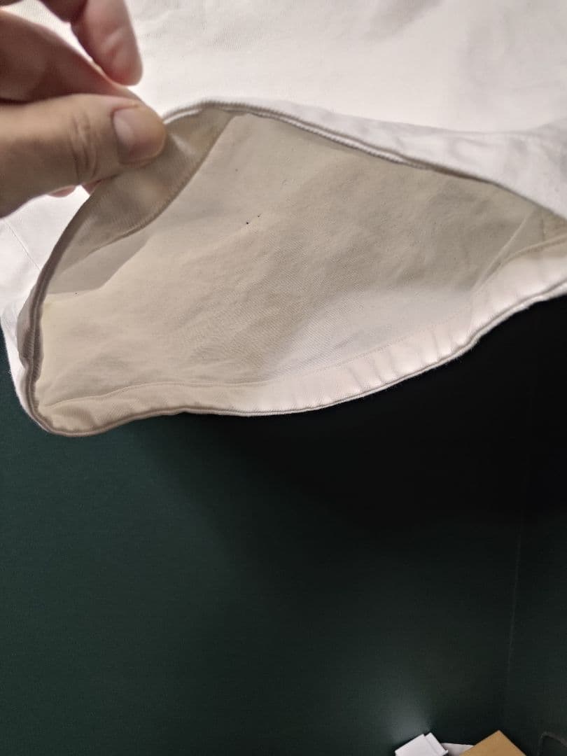 Sillage circular pants denim デニム 白