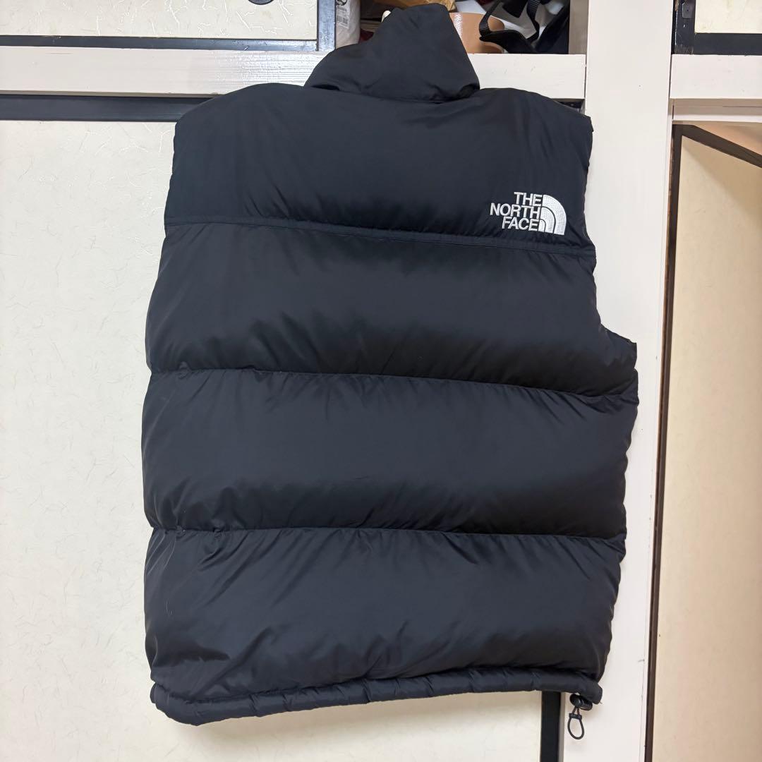 人気色　ノースフェイス　ヌプシダウンベスト　サイズL ブラック