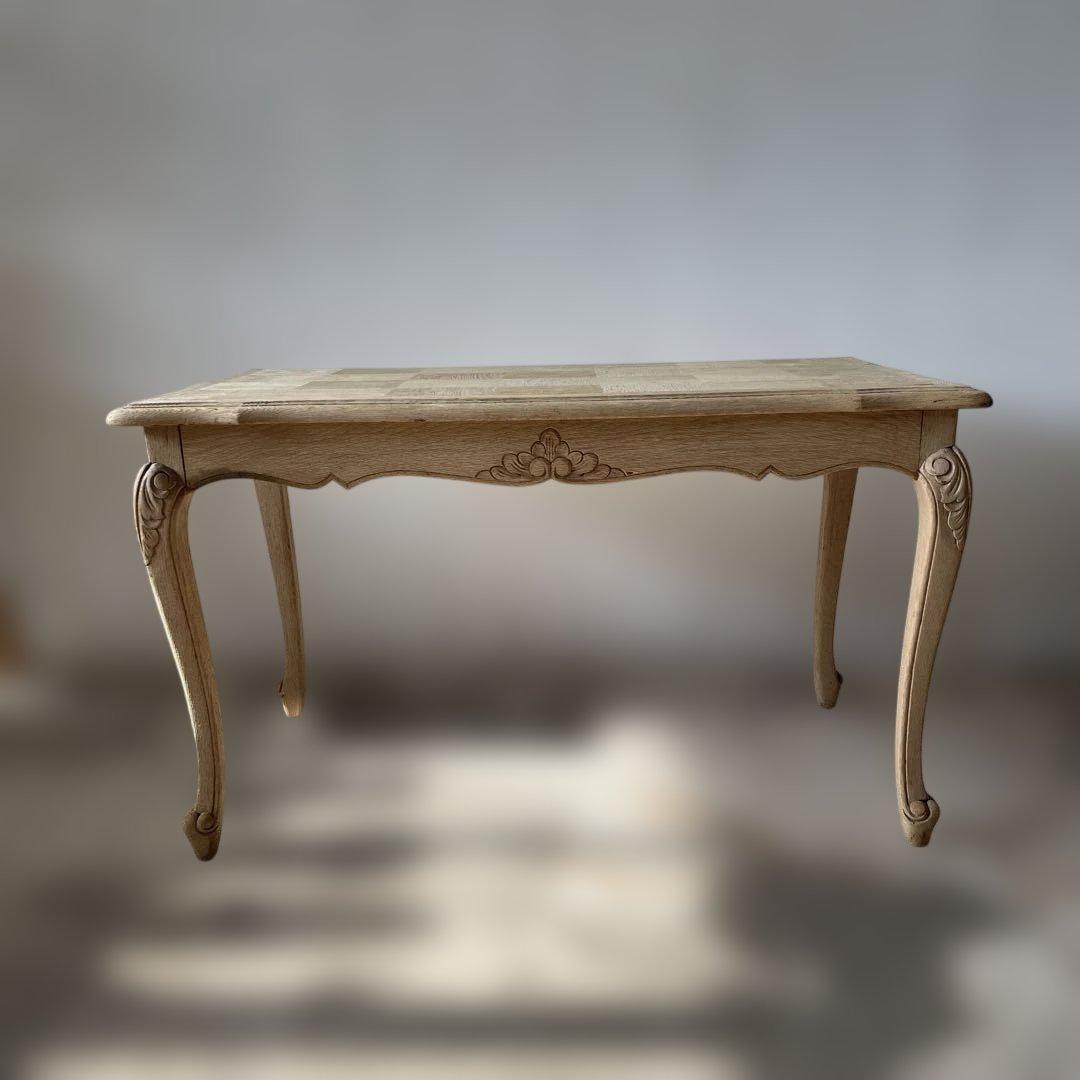 年末・年始SALE ビンテージ　サイドテーブル コーヒーテーブル　　猫脚　剥離