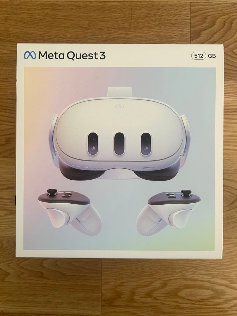 [新品未使用] Quest 3 512GB ヘッドセット