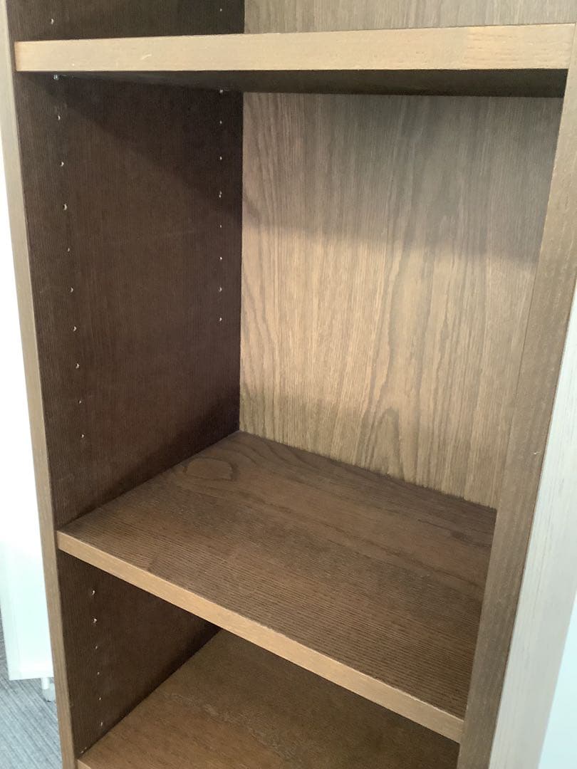 【直接引取限定】7段木製本棚 イケア Billy 棚板高さ調整可 高さ202cm