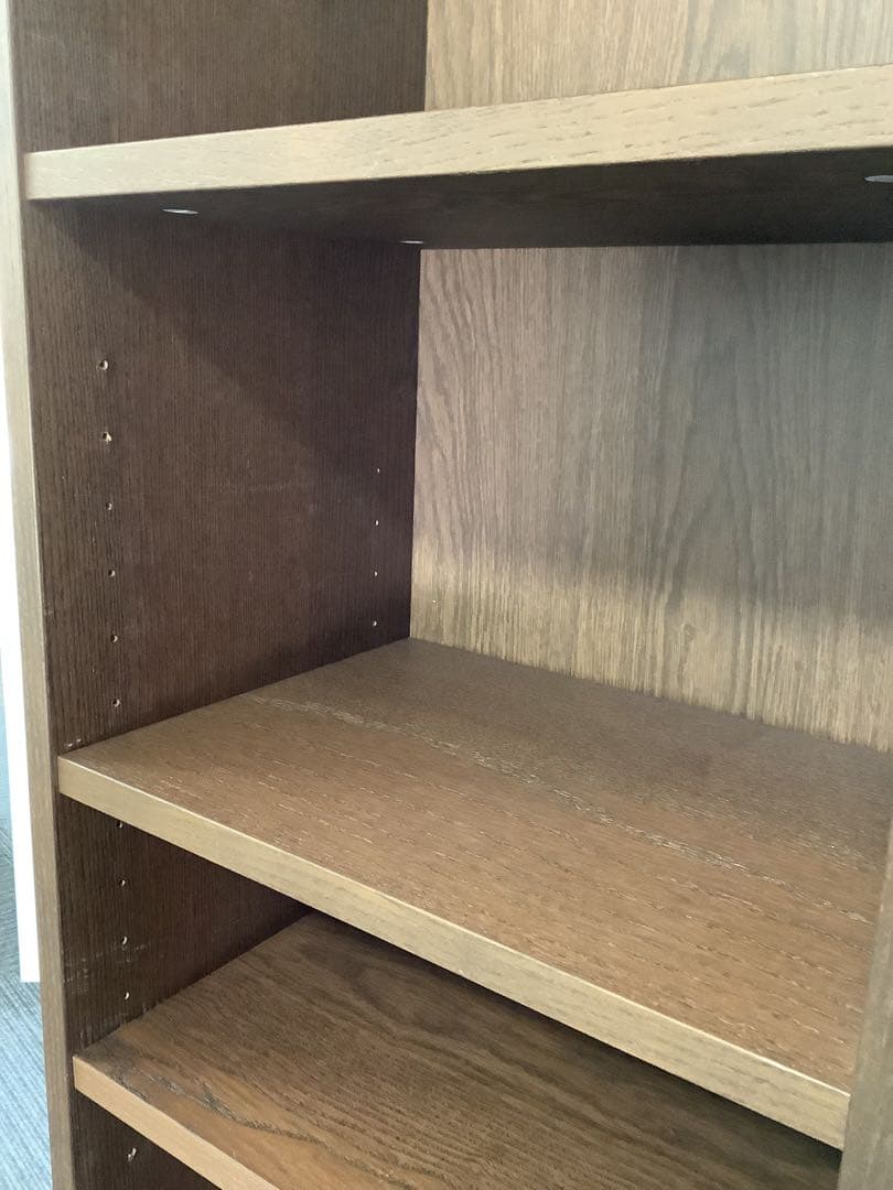 【直接引取限定】7段木製本棚 イケア Billy 棚板高さ調整可 高さ202cm