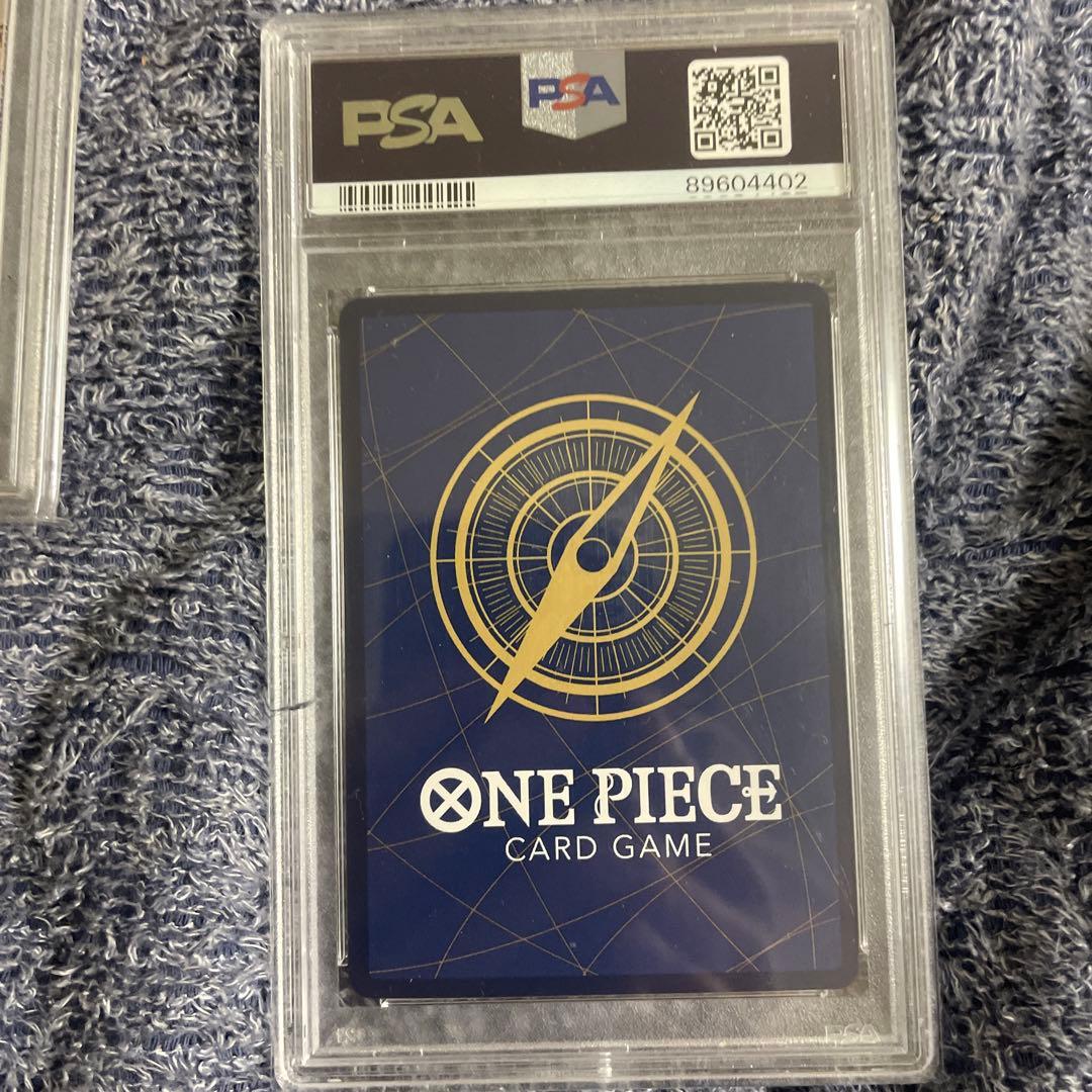 ワンピースカードゲーム　 サンジ パラレル 双璧の覇者 　PSA10