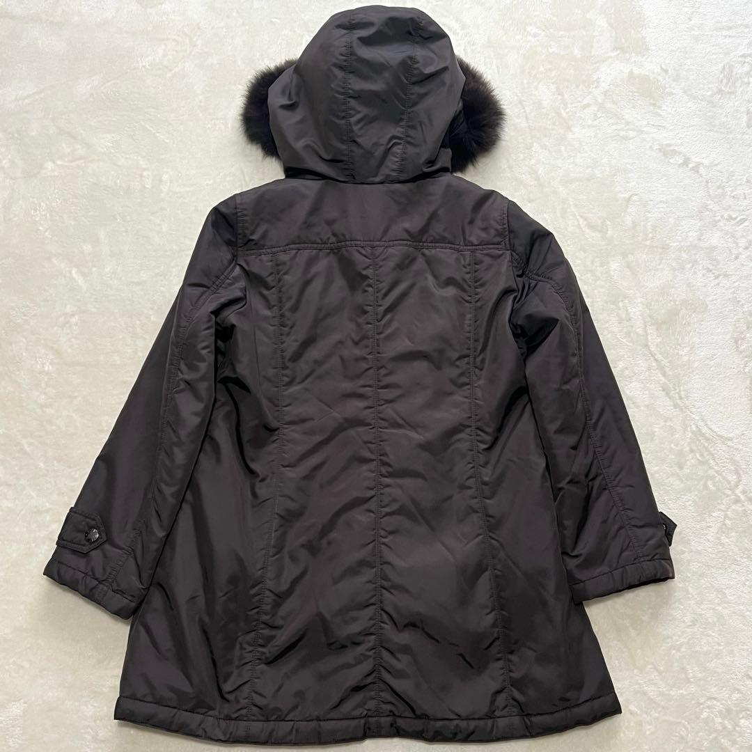 状態良好　23区　モッズコート LIMONTA ライナー ダークブラウン 46