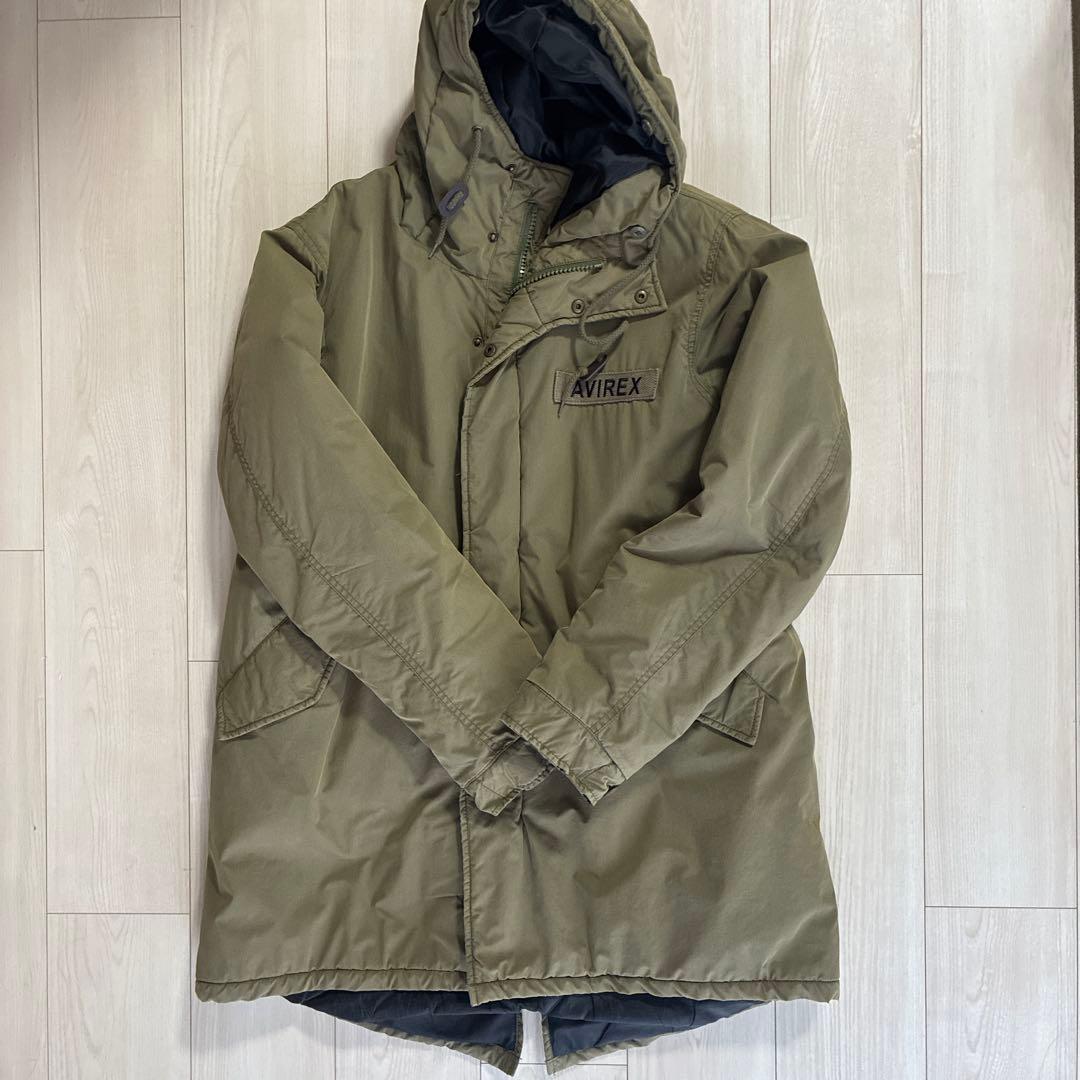 AVIREX モッズコート オリーブ