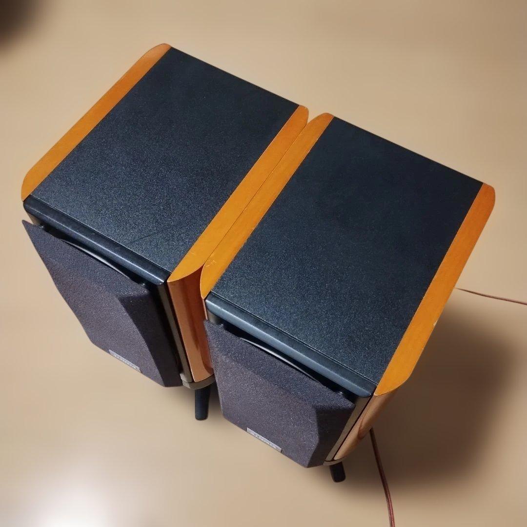 ONKYOおしゃれなスタンド付きスピーカー　モデル D-112E　ペア　動作良好