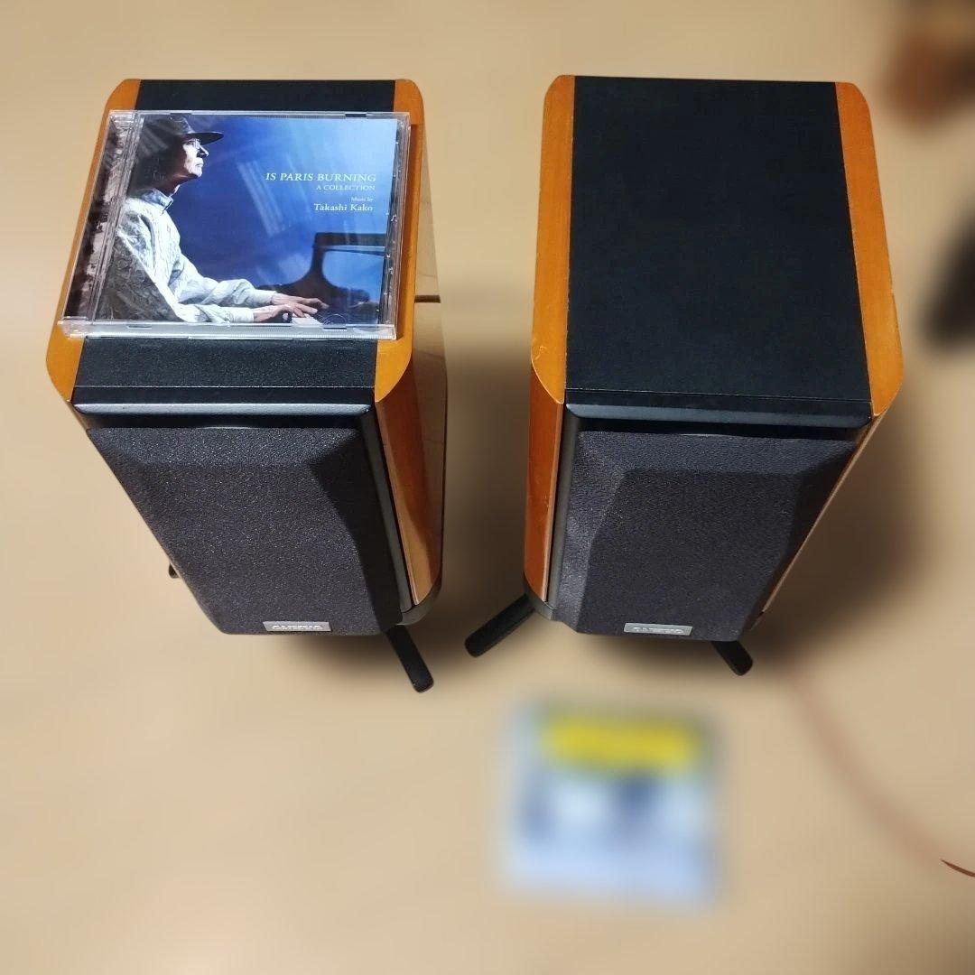 ONKYOおしゃれなスタンド付きスピーカー　モデル D-112E　ペア　動作良好