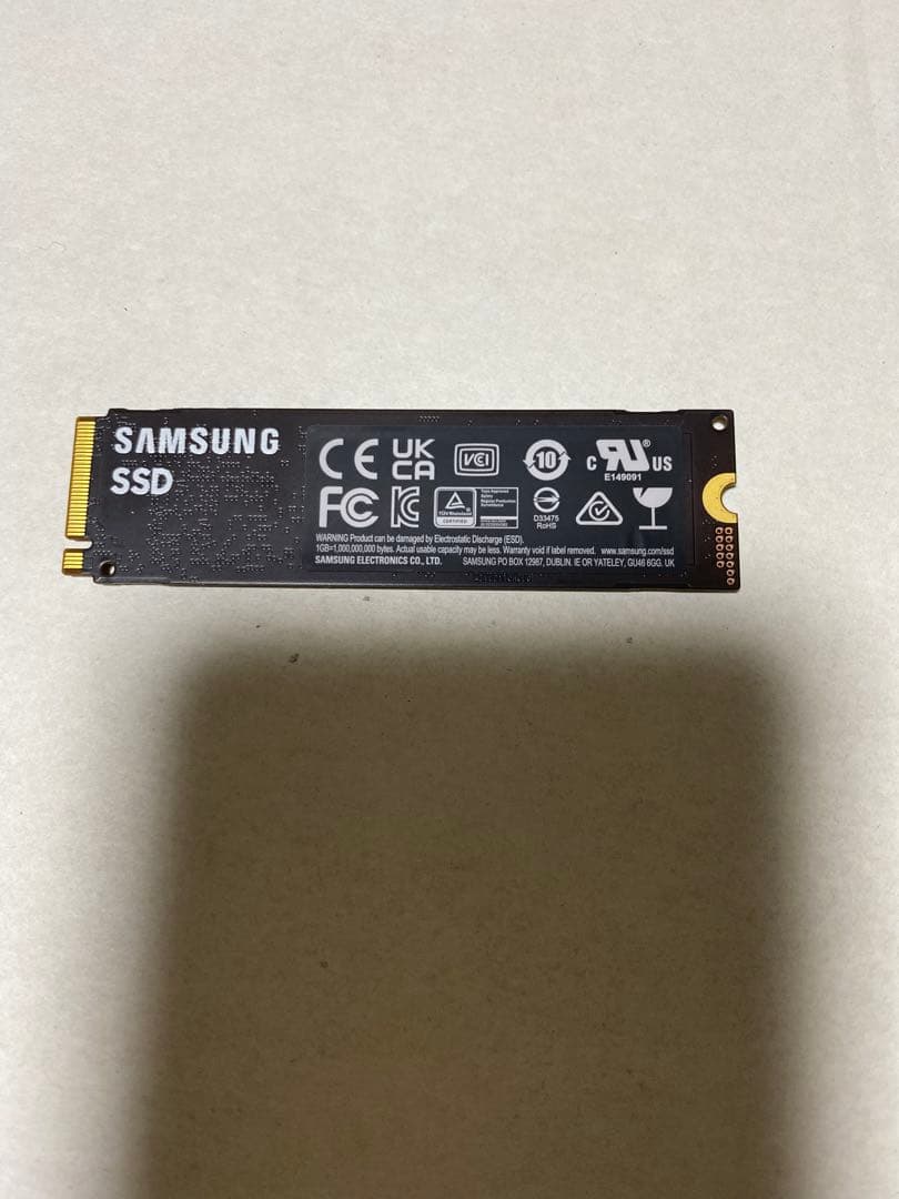 内蔵型SSD Samsung 980 PRO 1TB M.2 SSD