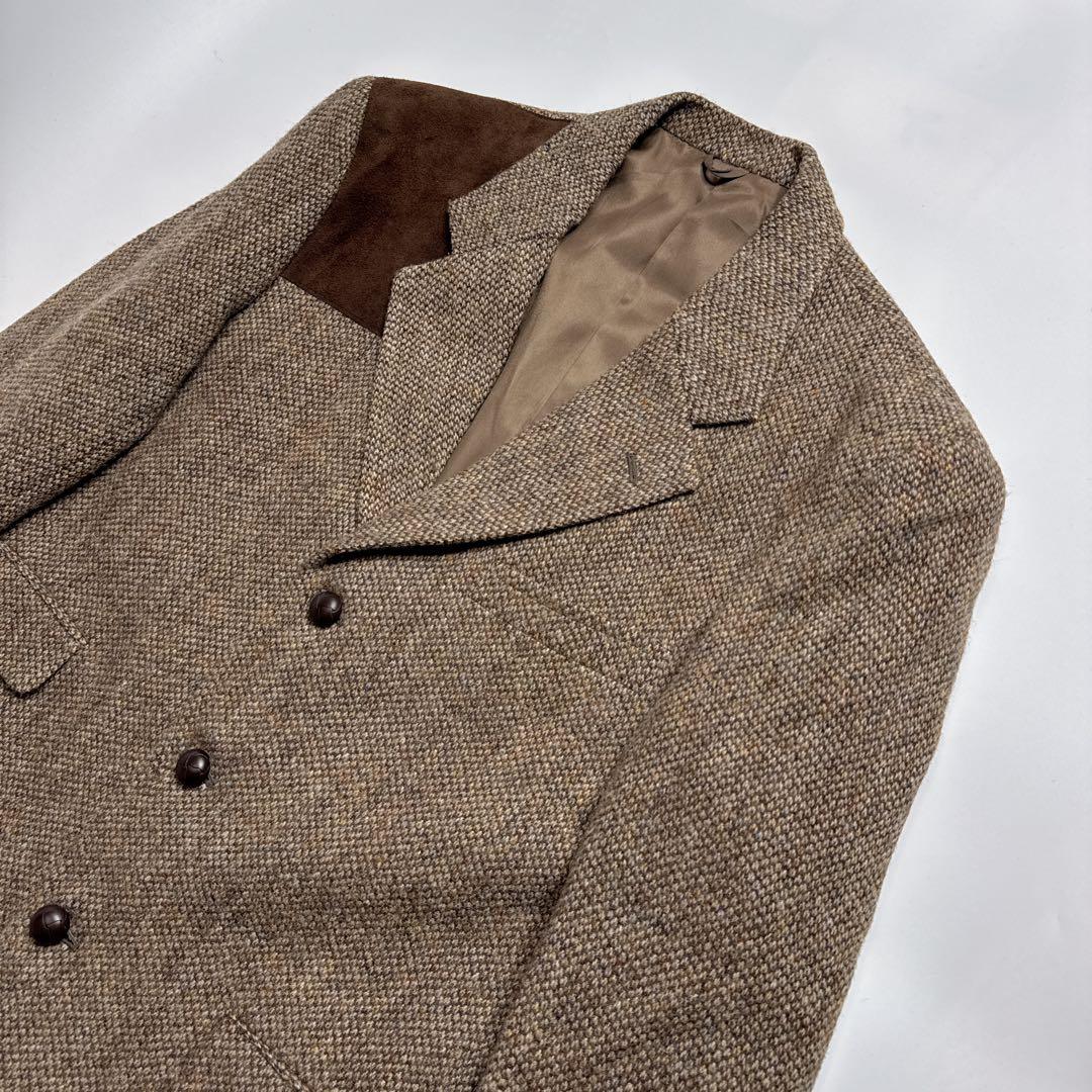 【極美品】IMSPEC ハリスツイード　ハンティング　　ツイードジャケット