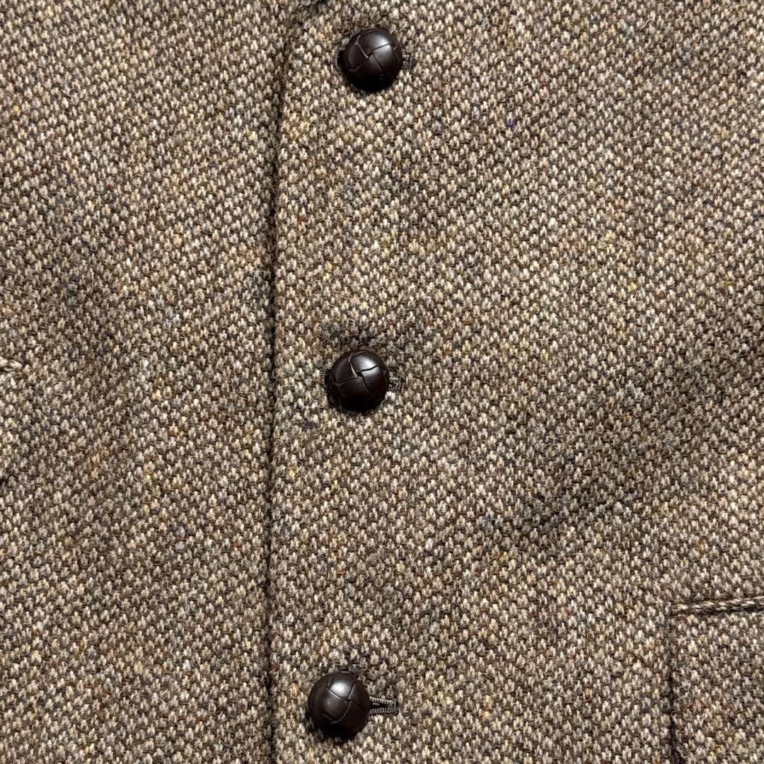 【極美品】IMSPEC ハリスツイード　ハンティング　　ツイードジャケット