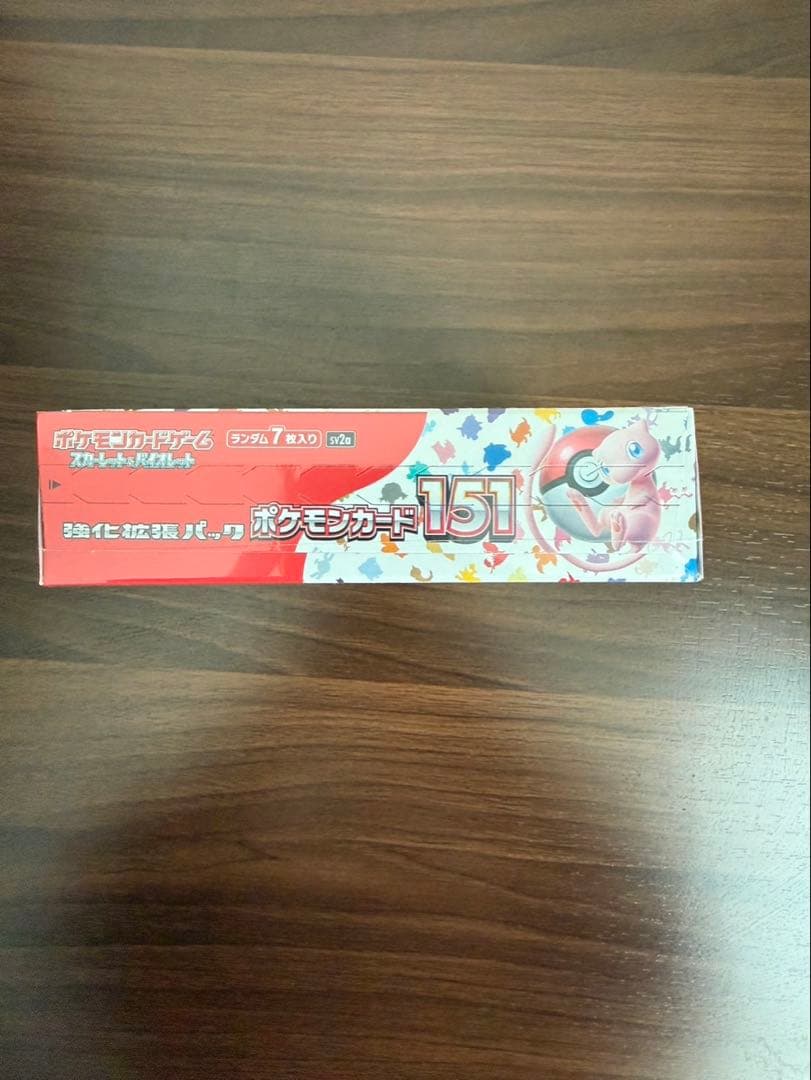 【納品書付】ポケモンカード151 未開封BOX シュリンク付き 正規品