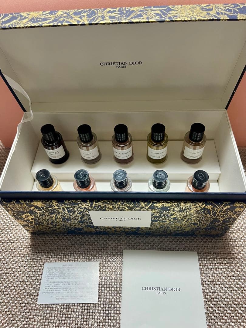 メゾン クリスチャン ディオール ミニチュア コレクション　クリスマスコフレ