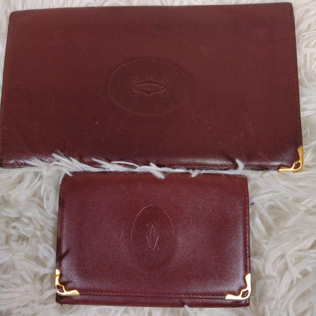 Cartier 財布 ケース 巾着 6点 まとめ売りボルドー