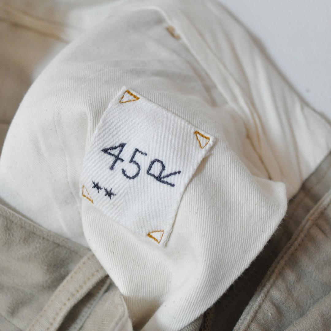 美品 45R モールスキンの908チーゴパンツ