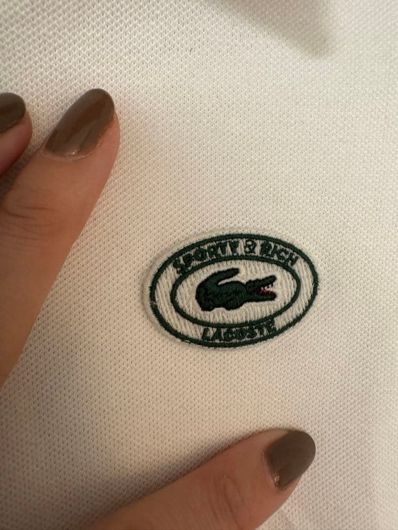 sporty & rich LACOSTE ポロシャツ