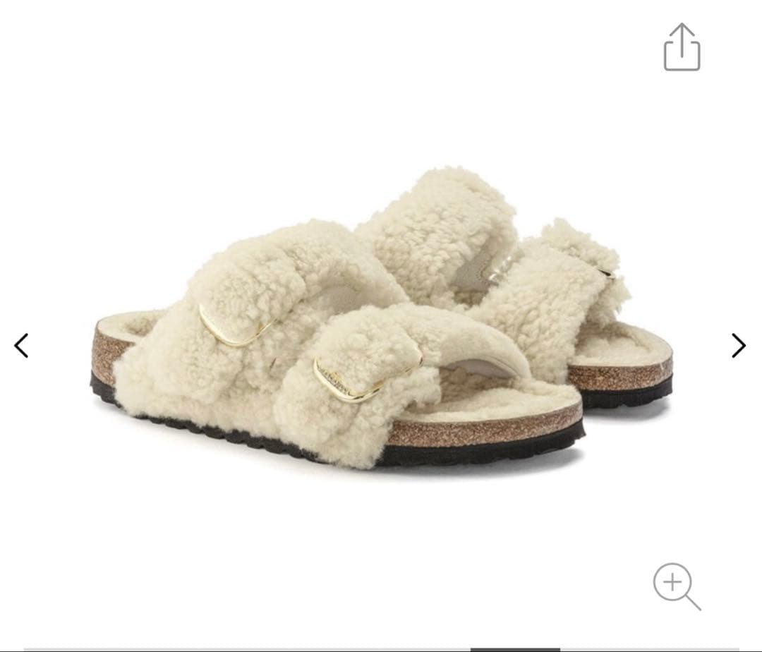 み*み様 ビルケンシュトック　アリゾナビッグバッグル テディ