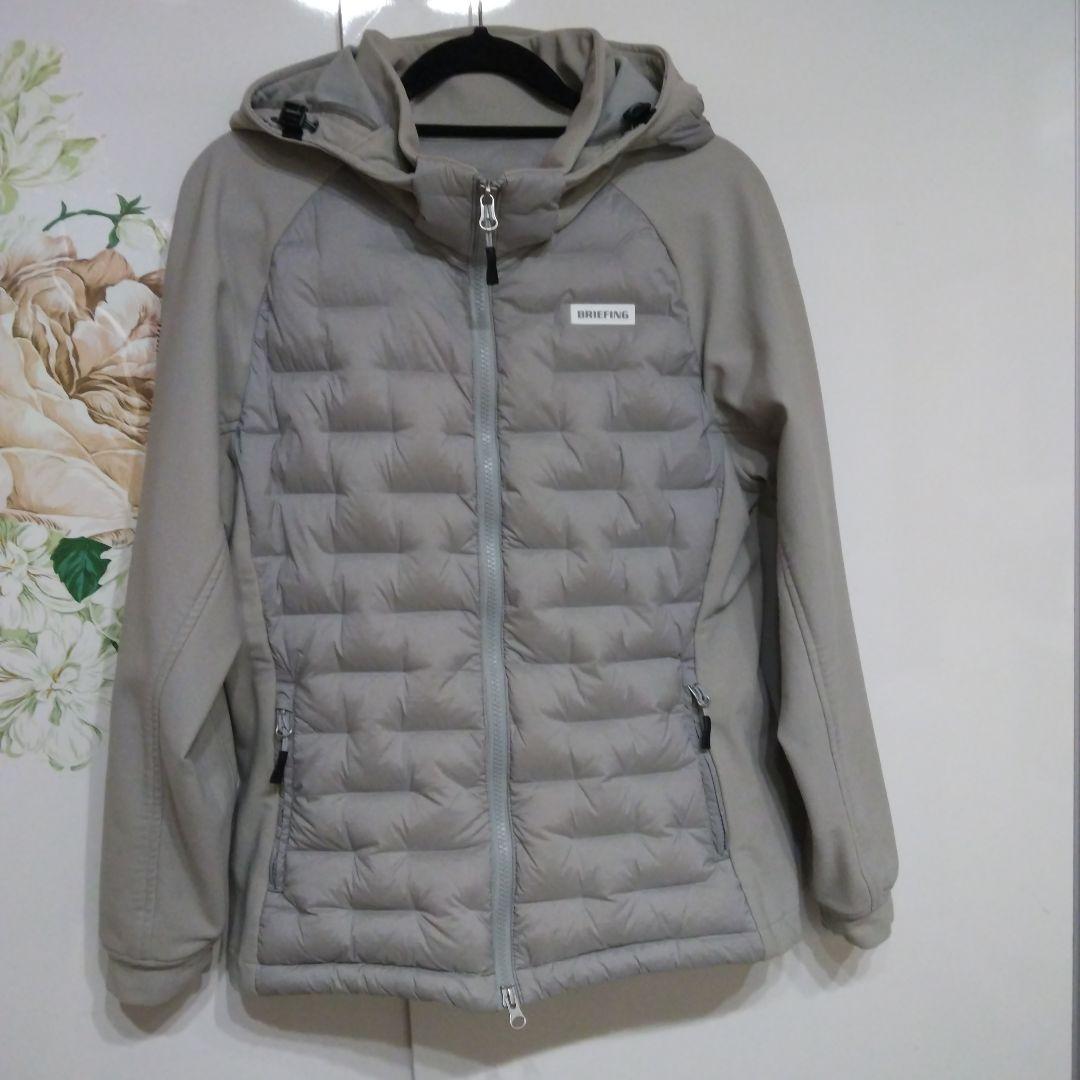 s*0様 BRIEFING フード付きグレージャケット