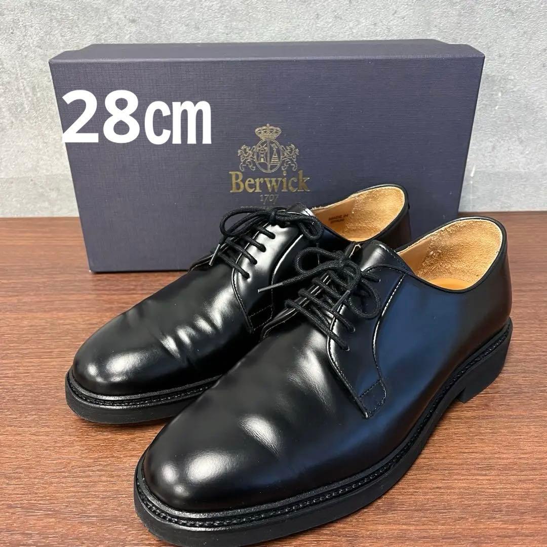Berwick 4406 バーウィック　黒 シューズ　革靴　レザーシューズ