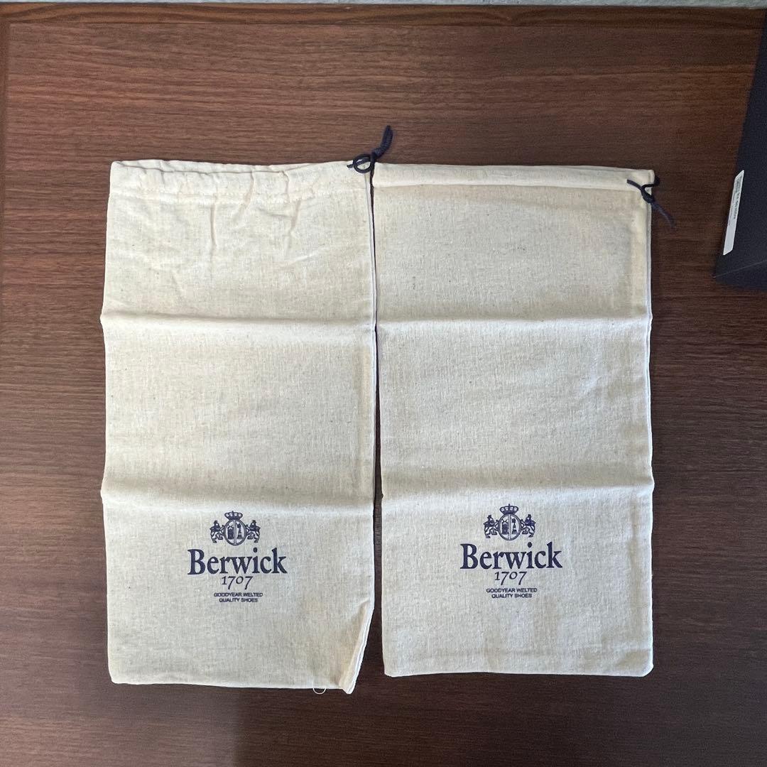 Berwick 4406 バーウィック　黒 シューズ　革靴　レザーシューズ