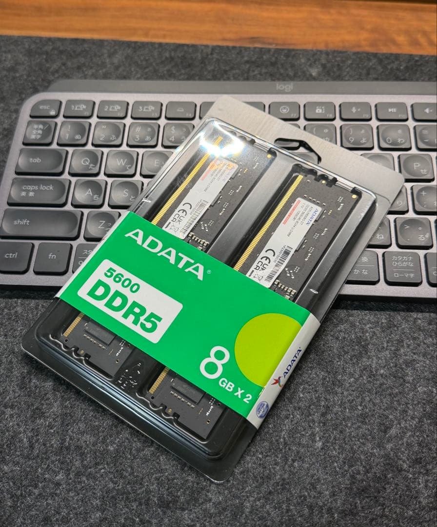 【新品未開封】ADATA DDR5-5600 16GB (8BG×2)