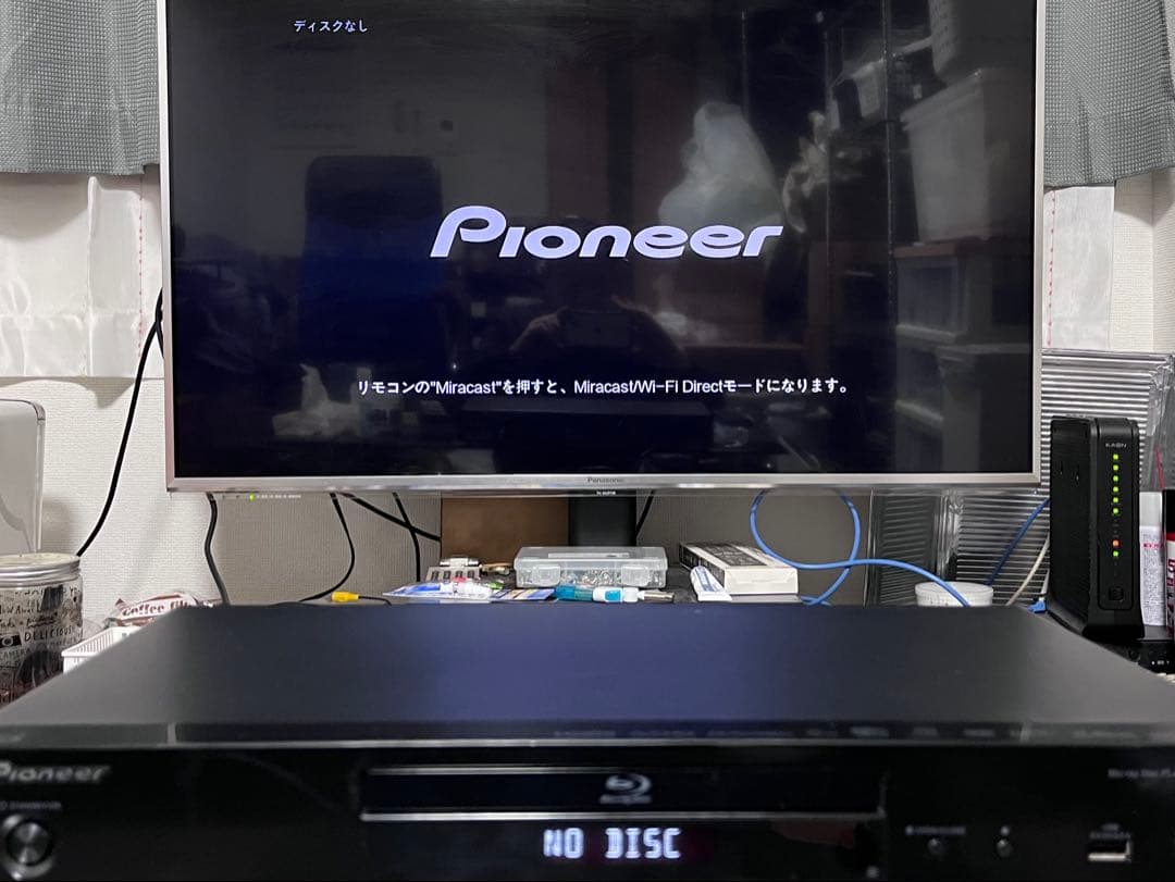 リモコン付　パイオニア　SACD/ブルーレイプレイヤー　BDP-X300