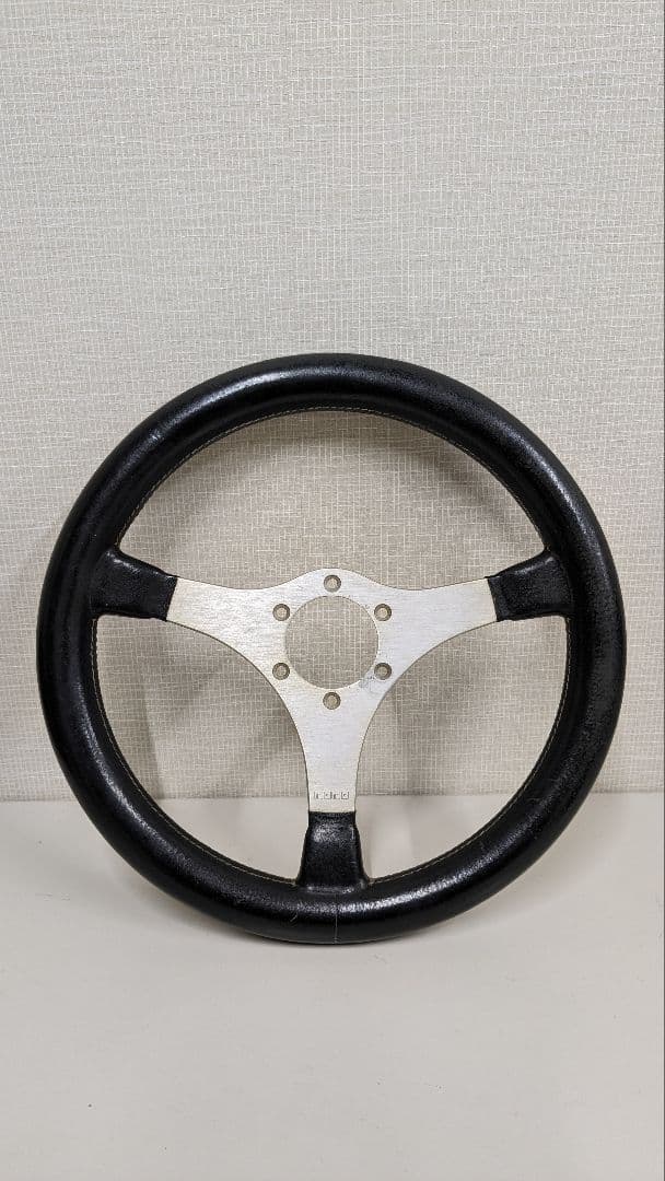モモ　momo ジャッキースチュワート　ステアリング 旧車　約35π　当時物　太