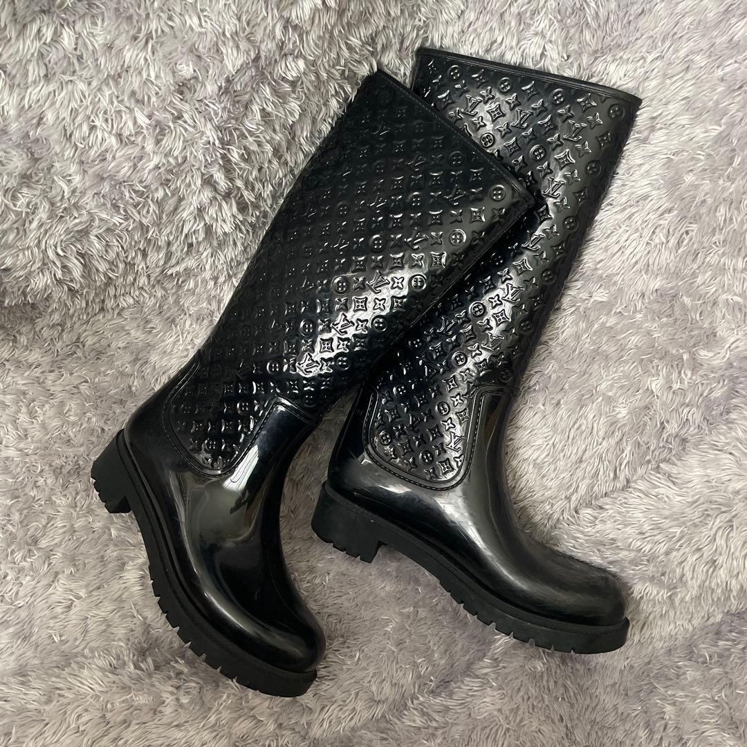 LOUIS VUITTON レインブーツ サイズ 39(24.5cm〜25cm)