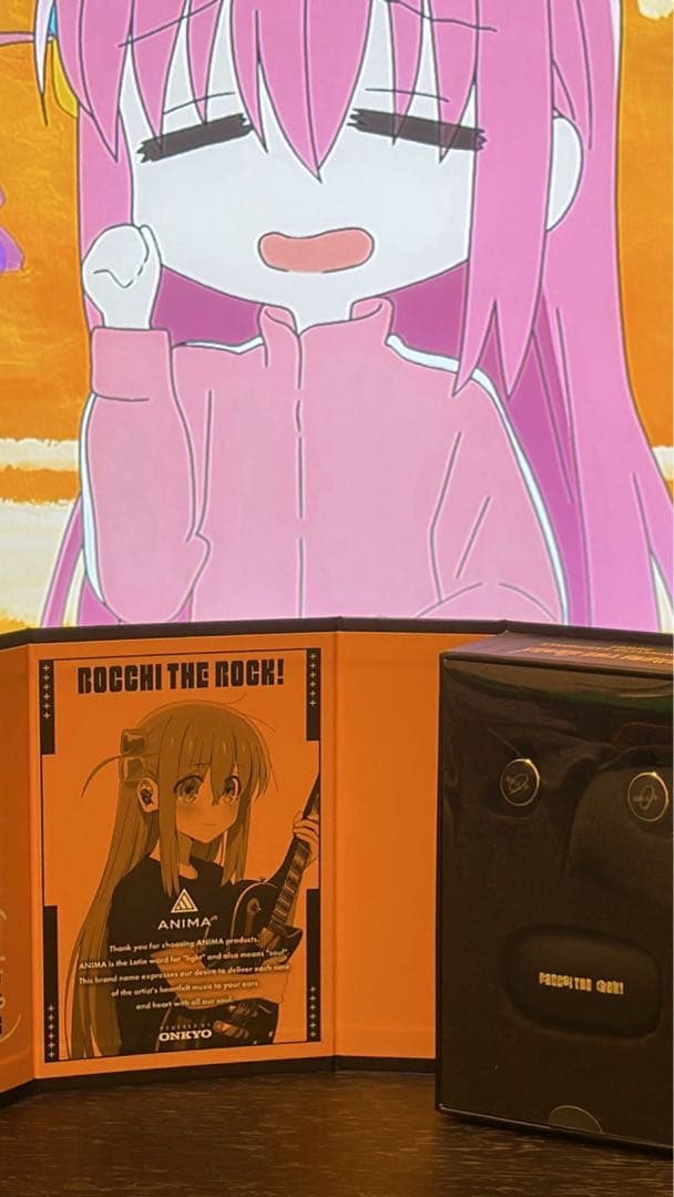 ぼっちざろっくワイヤレスイヤホン 後藤ひとりデザイン