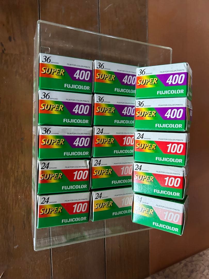 【値下げ】FUJICOLOR フィルム 100 400 セット 15本