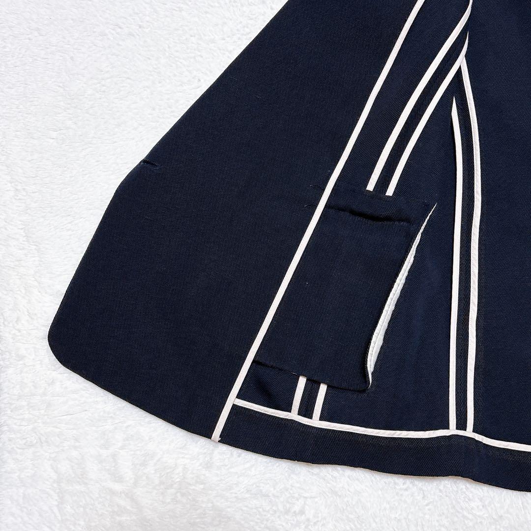 マカロンTICCA ティッカ ウール リネン ダブル テーラードジャケット